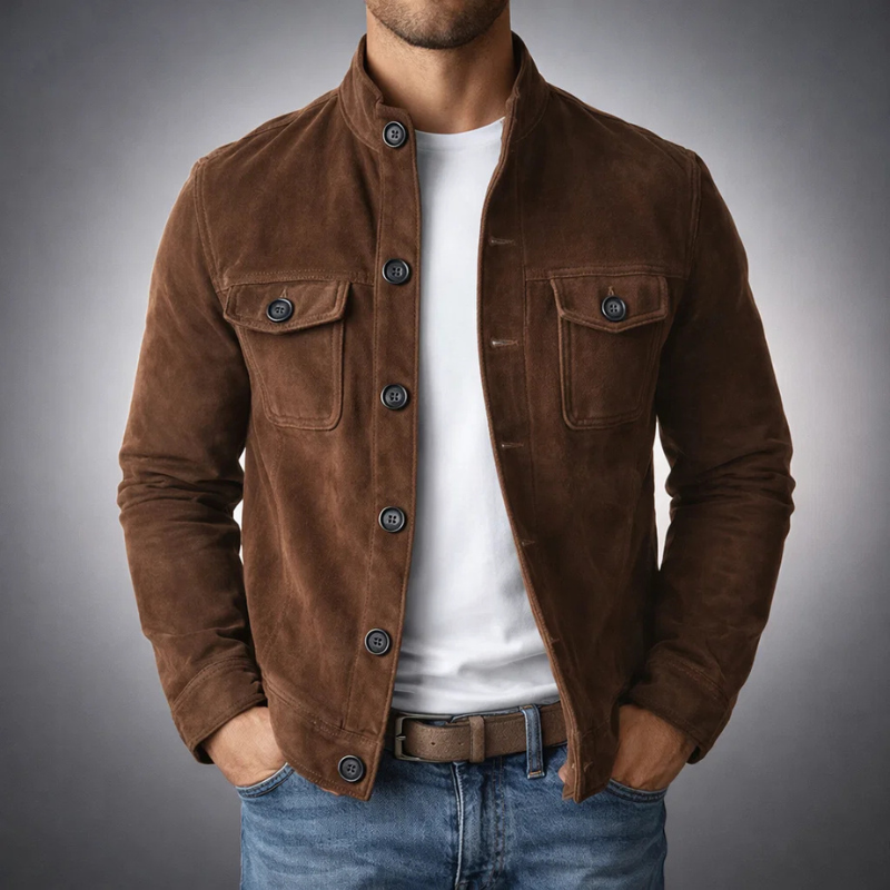 Monaco | Chaqueta de ante elegante – elegancia para cualquier ocasión