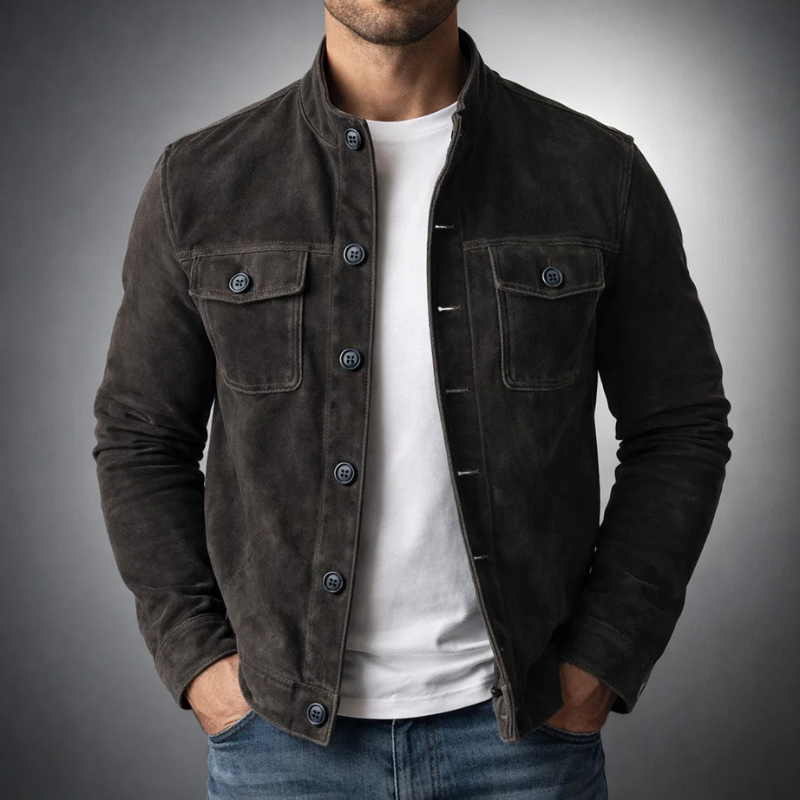 Monaco | Chaqueta de ante elegante – elegancia para cualquier ocasión