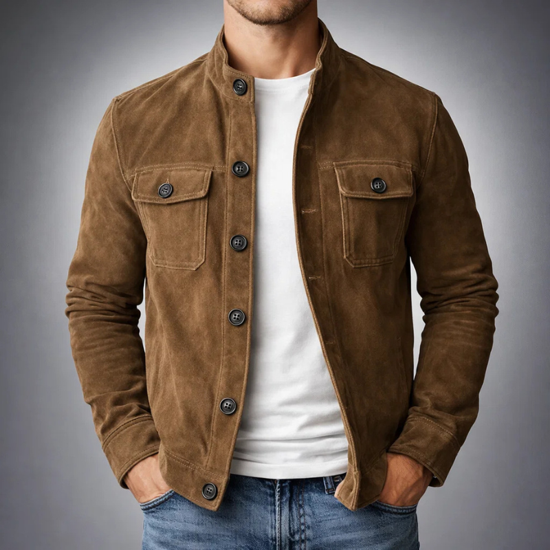 Monaco | Chaqueta de ante elegante – elegancia para cualquier ocasión