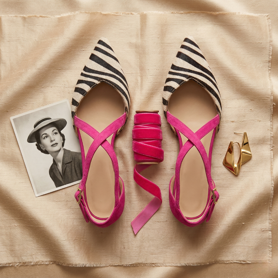 Fern - Bailarinas con correas: estilo elegante y comodidad diaria