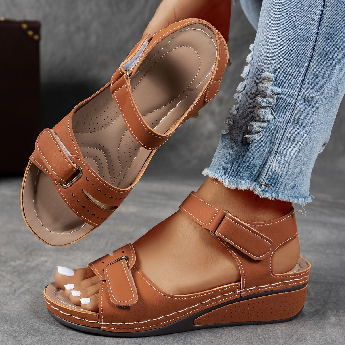 Célina | Sandalias ergonómicas médicas ortopédicas con comodidad y soporte