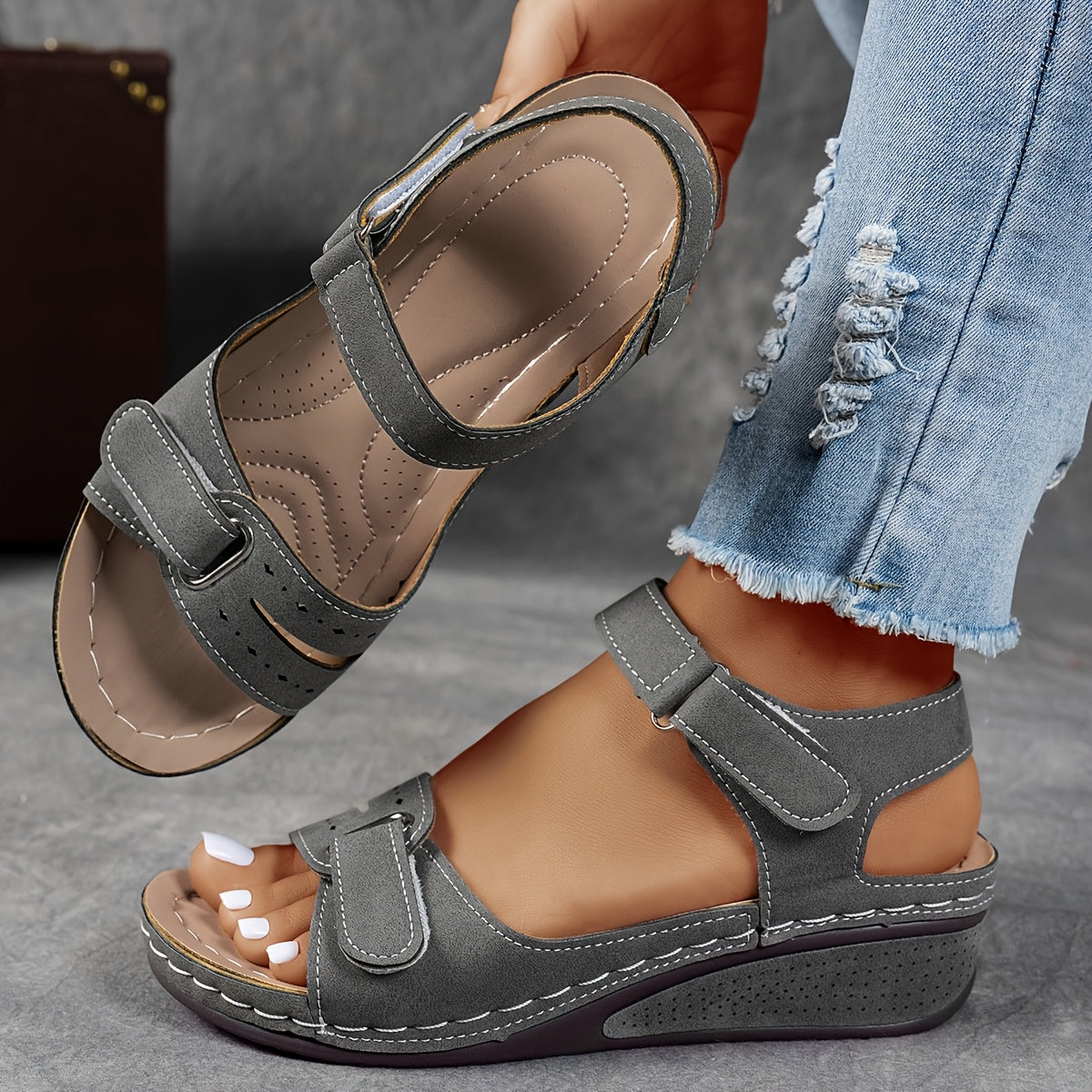 Célina | Sandalias ergonómicas médicas ortopédicas con comodidad y soporte