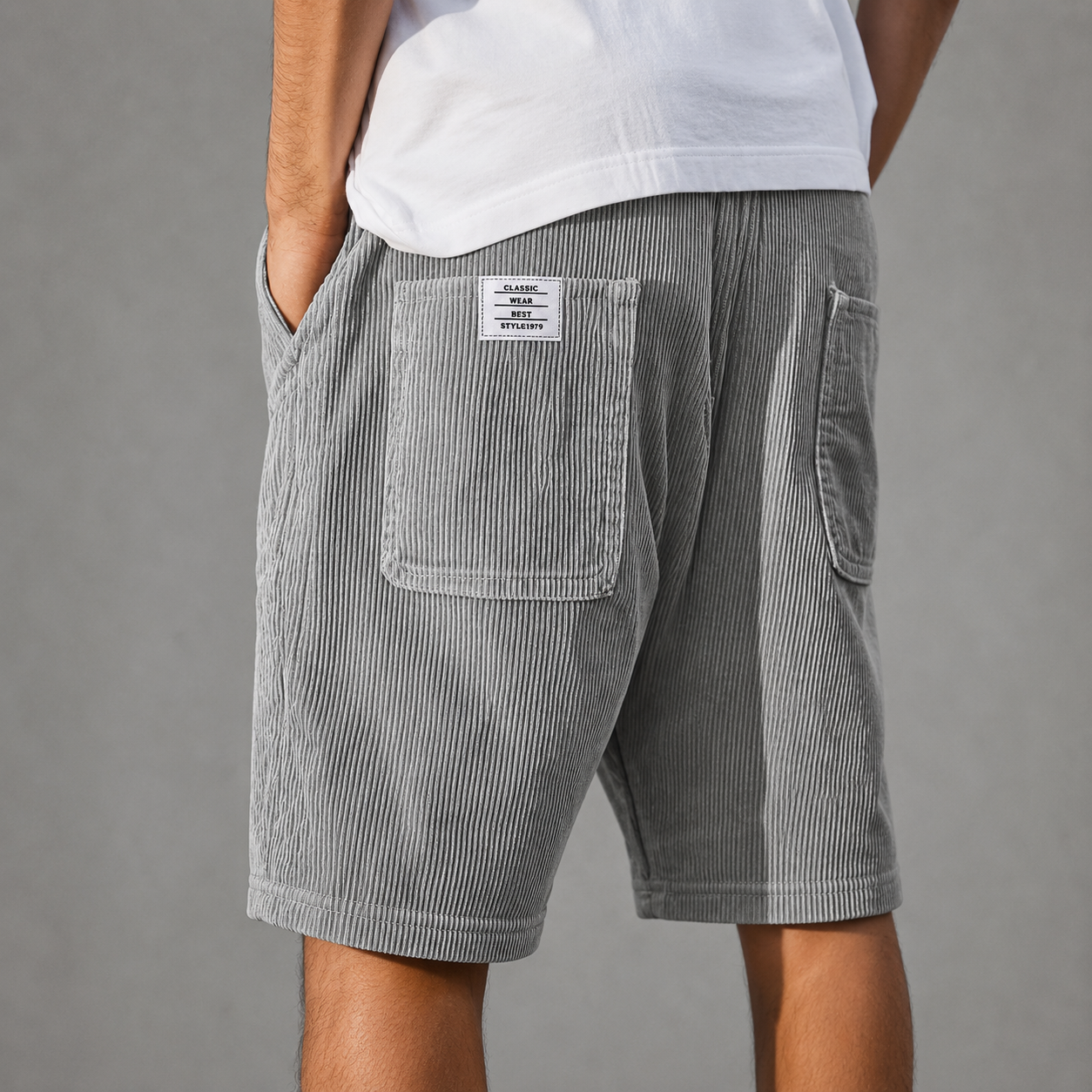 Victor | Shorts de terciopelo elegantes y refinados
