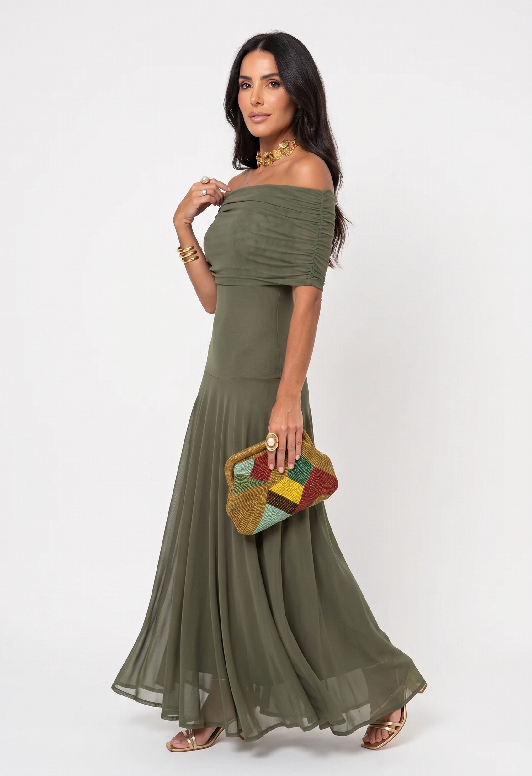 Carla | Vestido maxi elegante y atemporal
