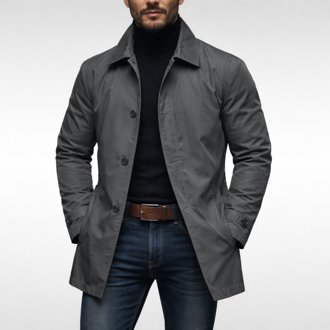 Abrigo tipo trench elegante: elegancia atemporal para cualquier ocasión