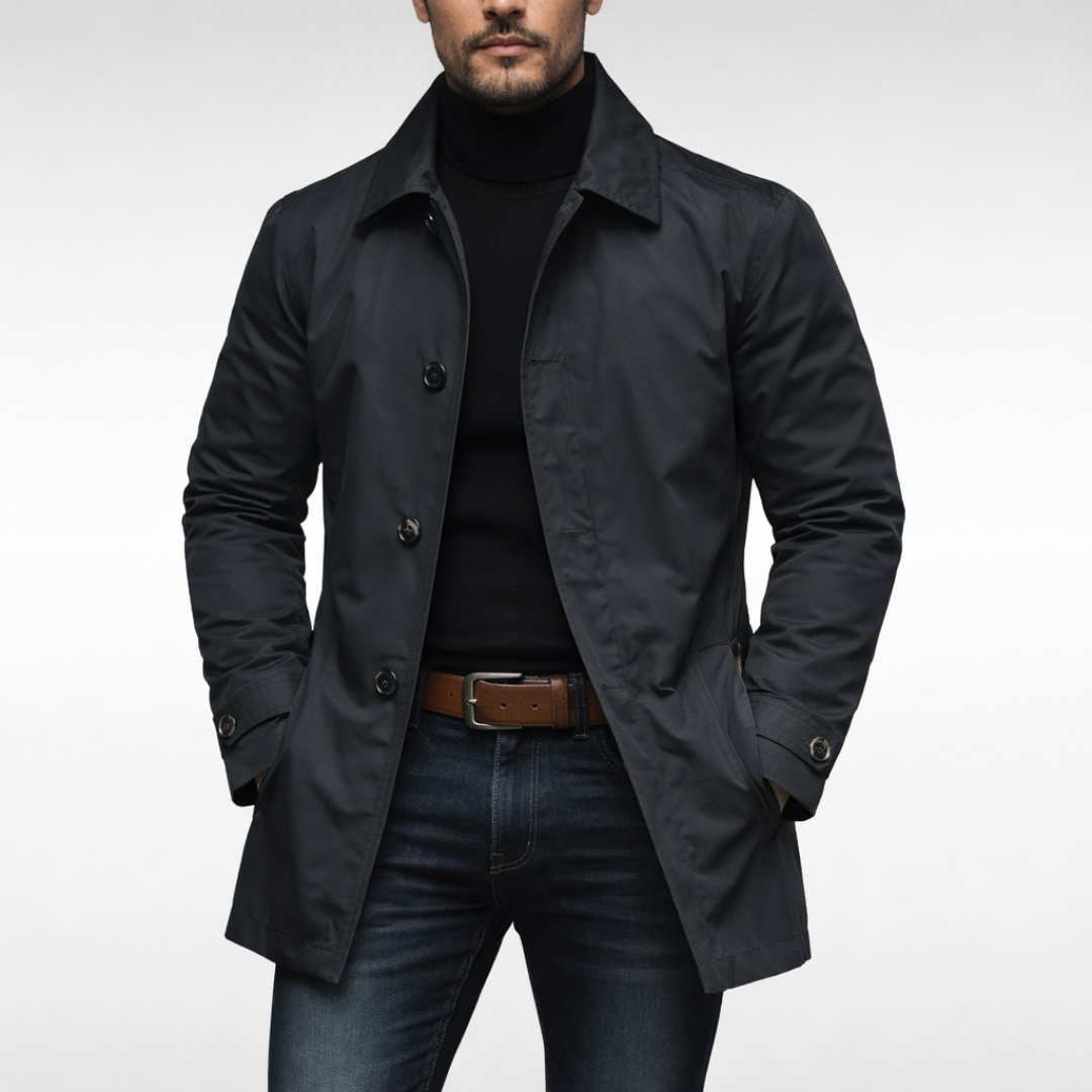 Abrigo tipo trench elegante: elegancia atemporal para cualquier ocasión