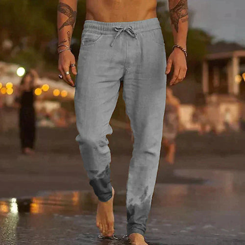 Matteo | Pantaloni da spiaggia in lino