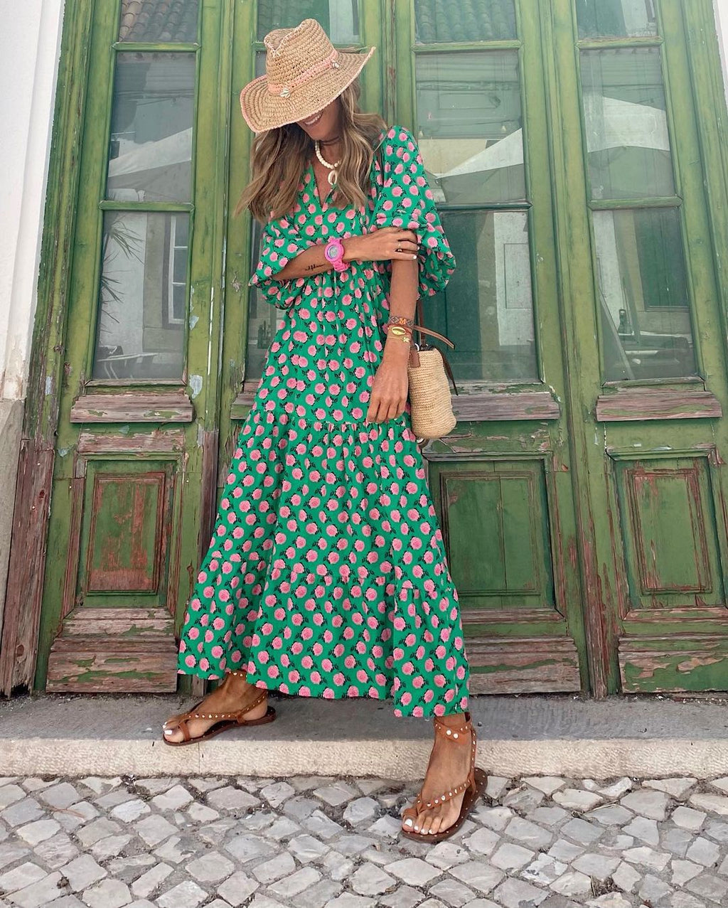 Isabel™ | Abito lungo boho