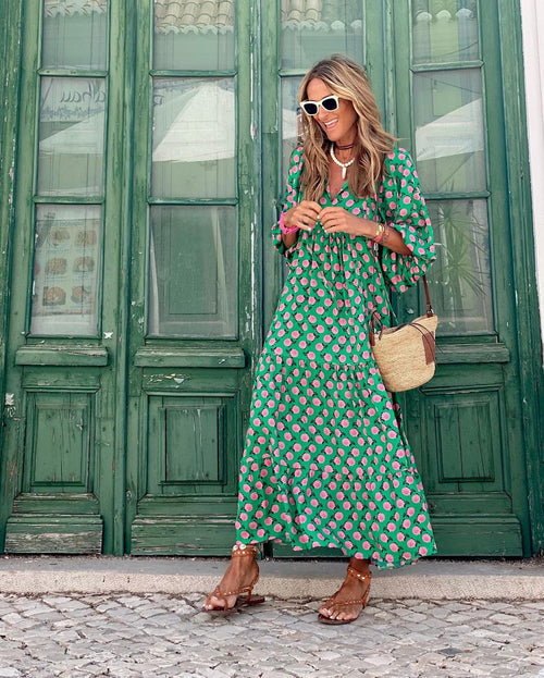 Isabel™ | Abito lungo boho