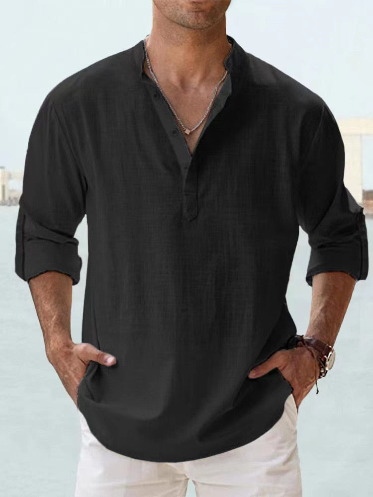 Maison - Camicia in lino
