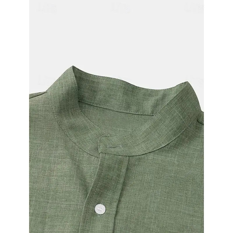Elias | Camisa de lino para hombres – transpirable, ligera y con estilo