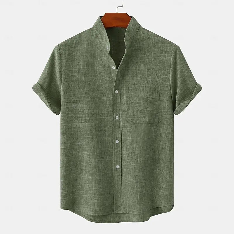 Elias | Camisa de lino para hombres – transpirable, ligera y con estilo