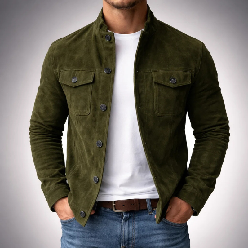 Monaco | Chaqueta de ante elegante – elegancia para cualquier ocasión