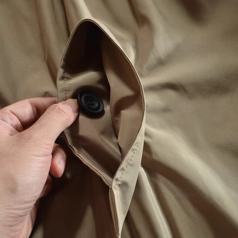 Abrigo tipo trench elegante: elegancia atemporal para cualquier ocasión