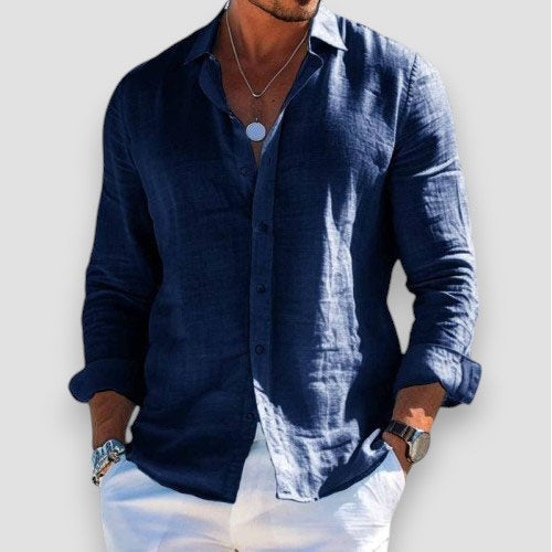 Christofer | Camisa de verano de corte amplio