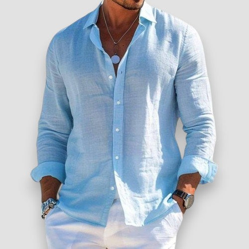 Christofer | Camisa de verano de corte amplio
