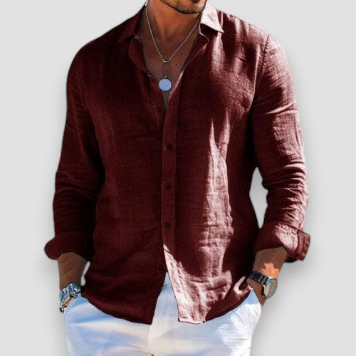 Christofer | Camisa de verano de corte amplio