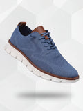 Zapatos Transpirables Ultracomfort en Azul y Blanco