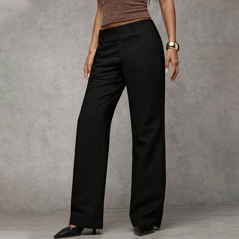 Pantalón de traje para mujer con pernera acampanada – elegante, cómodo y atemporal