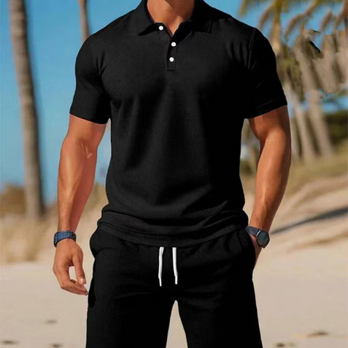 🔥 Offerta eccezionale a tempo limitato: fino al 50% di sconto su un completo estivo da uomo composto da t-shirt e pantaloncini!